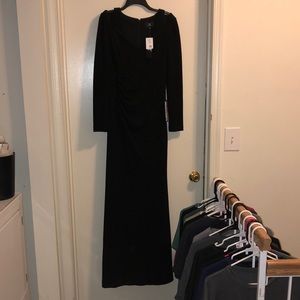 Xscape black glittery dress size 8
